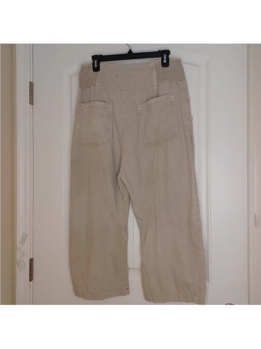 Free People We the Free Lunan Crop Pants Sz Medium - Picture 3 of 11